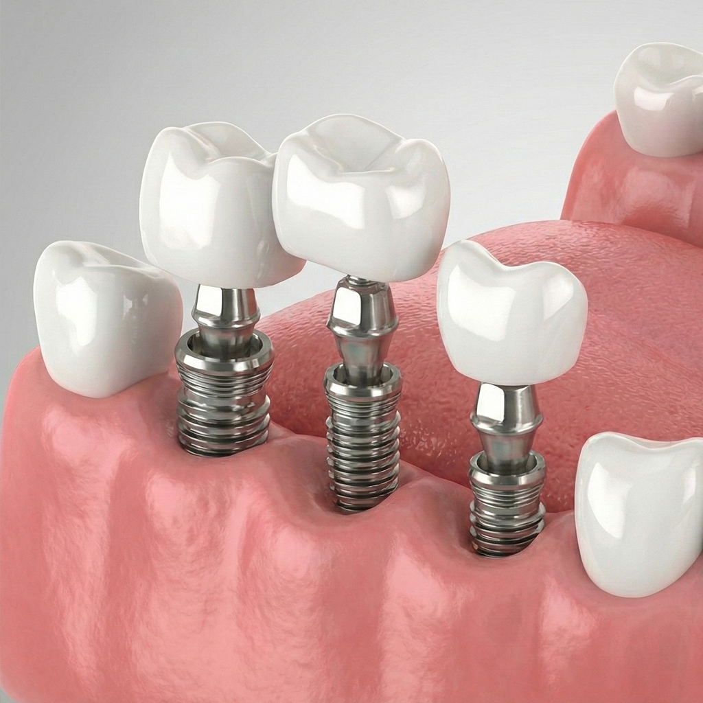 前歯のインプラント治療